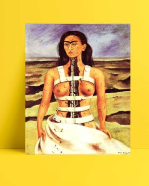 Frida Kahlo - The Broken Column afişi