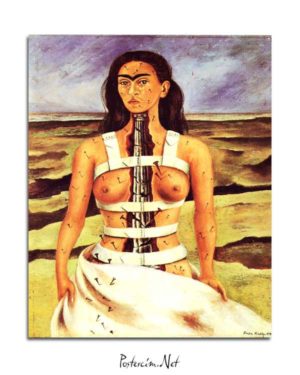 Frida Kahlo - The Broken Column posteri