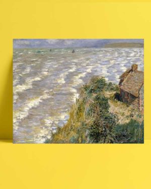 Claude Monet - Pourville’de Medcezir afişi