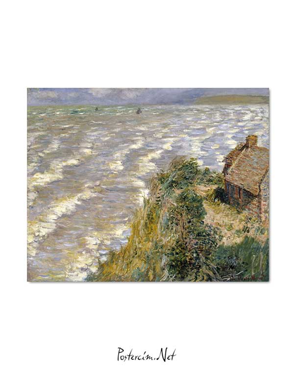 Claude Monet - Pourville’de Medcezir posteri