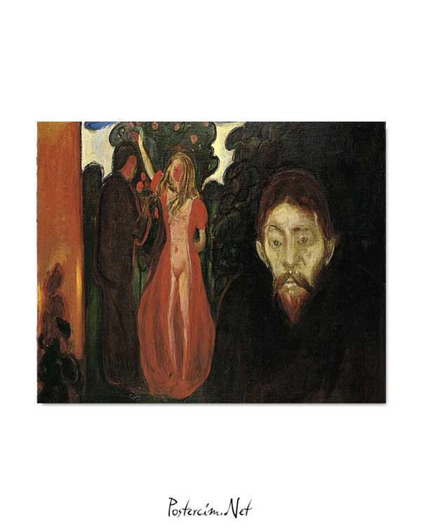 Edvard Munch - Kıskançlık posteri