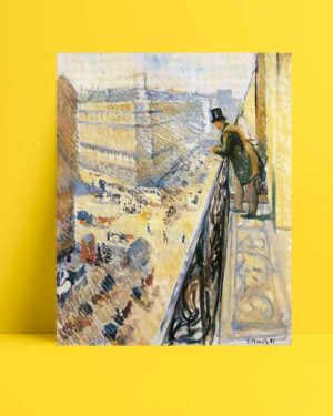 Edvard Munch - Lafaette Caddesi afişi