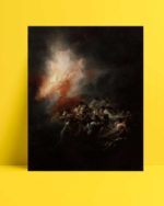 Francisco Goya - Gece Yangını afişi