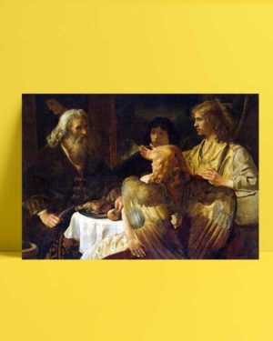Abraham and The Three Angels afiş