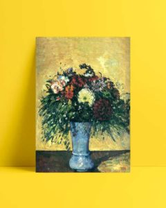 Flowers in The Blue Vase afiş