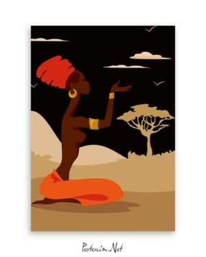 Woman and Nature poster