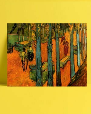 1888-Van-Gogh-Les-Alycamps-afis