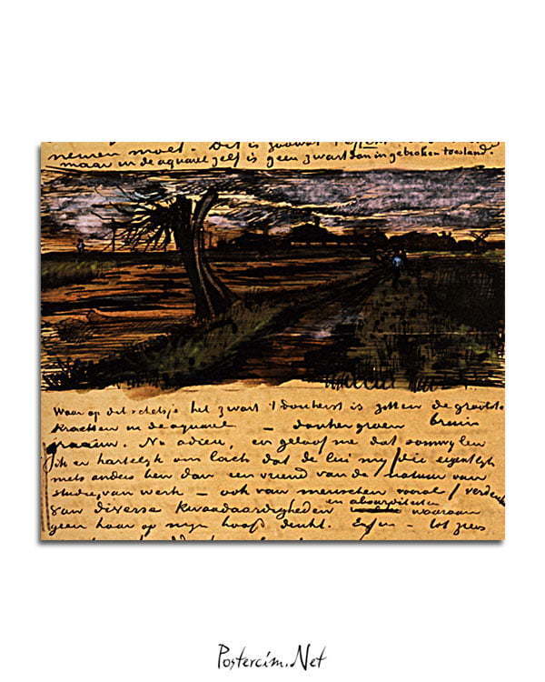 Vincent Van Gogh 01 août poster al