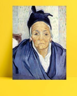 Vincent Van Gogh An Old Woman of Arles Oil on canvas afis al