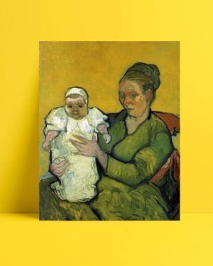 Vincent Van Gogh Augustine Roulin with her Baby afis al