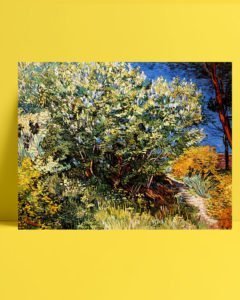 Vincent-Van-Gogh-Bush-of-lilac-afis