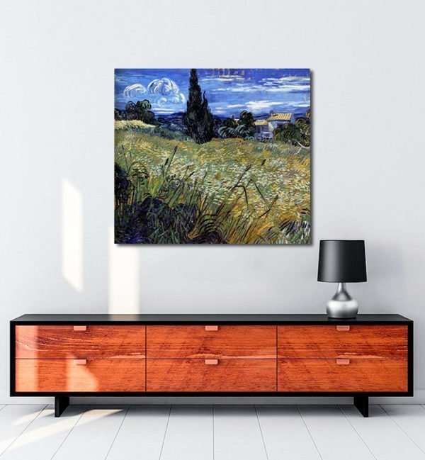 Vincent Van Gogh Corn field tablo al