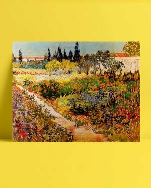 Vincent Van Gogh Enclosure of garden afis al
