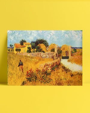 Vincent Van Gogh Ferme en Provence afis al