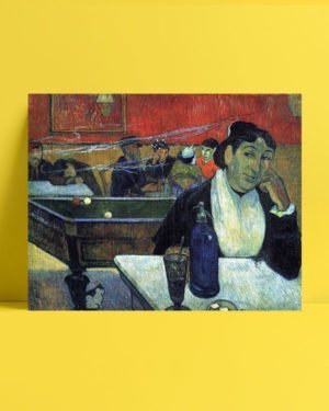 Vincent Van Gogh Gauguin The Night Café afis