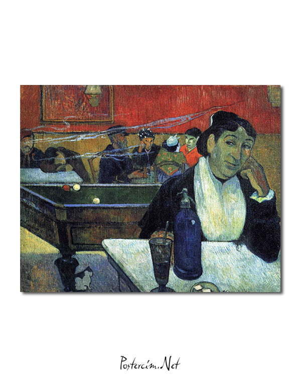 Vincent Van Gogh Gauguin The Night Café poster