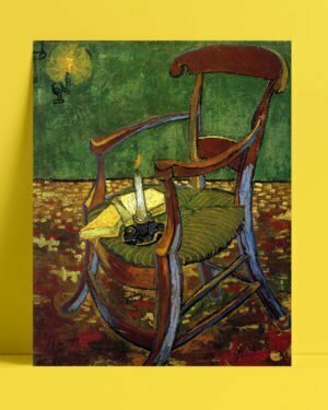 Vincent Van Gogh Gauguin's Arm Chair afis