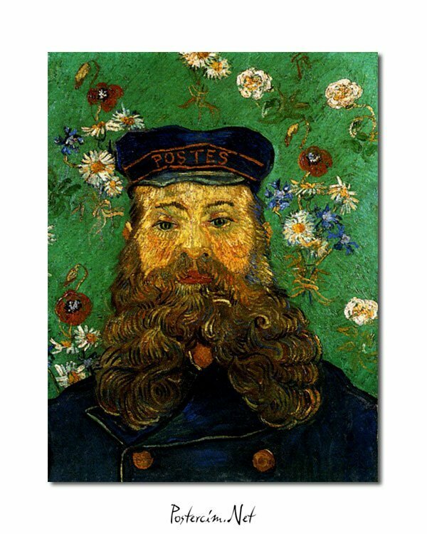 Vincent Van Gogh Head of the Roulin factor poster