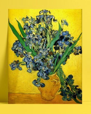 Vincent Van Gogh Irises afis