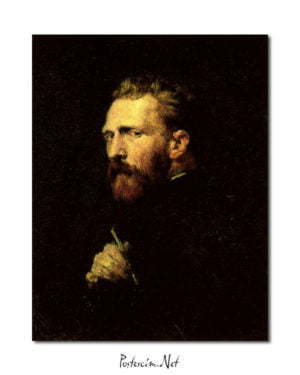 Vincent Van Gogh John Peter Russell Portrait poster