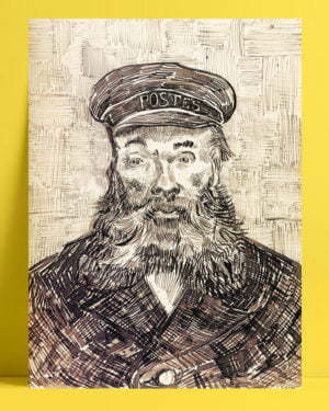 Vincent Van Gogh Joseph Roulin afis