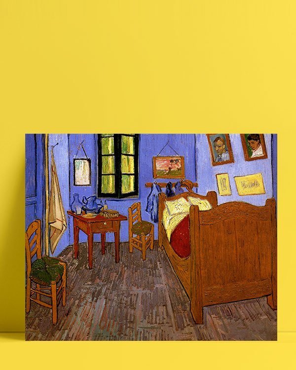 Vincent Van Gogh La Chambre de Vincent à Arles afis