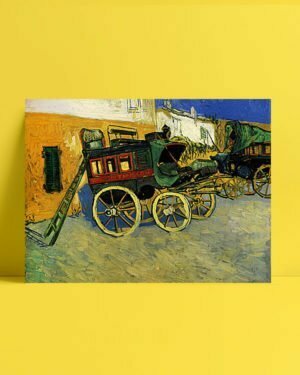 Vincent Van Gogh La Diligence de Tarascon afis