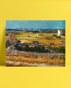 Vincent Van Gogh La Moisson afis