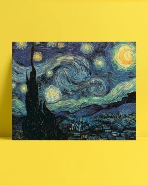 Vincent Van Gogh La Nuit étoilée afis