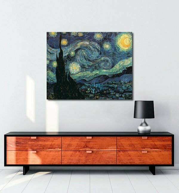 Vincent Van Gogh La Nuit étoilée tablo