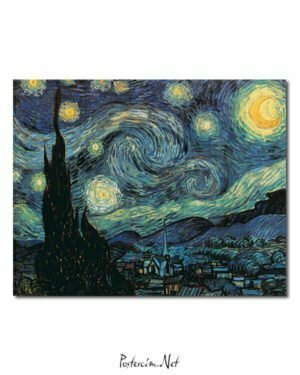 Vincent Van Gogh La Nuit étoilée poster