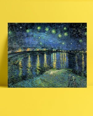 Vincent Van Gogh La Nuit étoilée The Starlight night afis