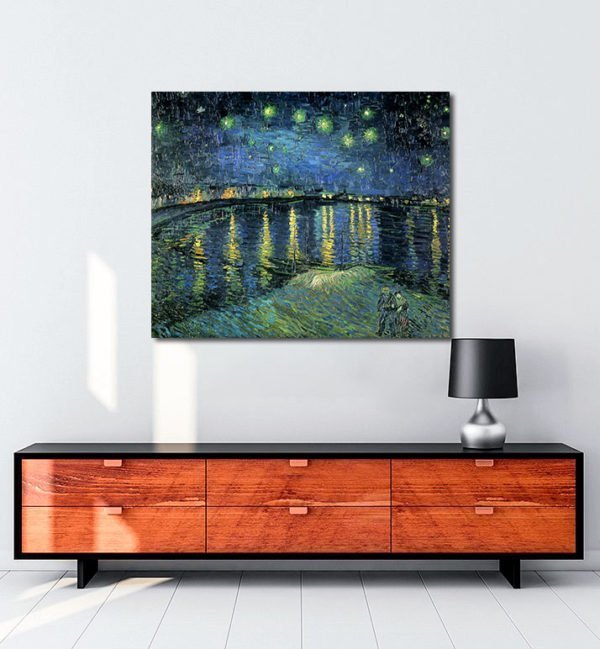 Vincent Van Gogh La Nuit étoilée The Starlight night tablo