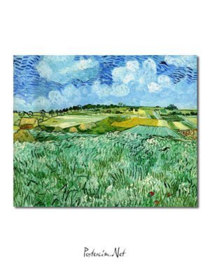 Vincent Van Gogh La Plaine prèx d'Auvers poster