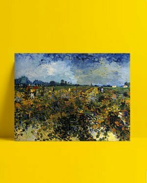 Vincent Van Gogh La Vigne verte afis