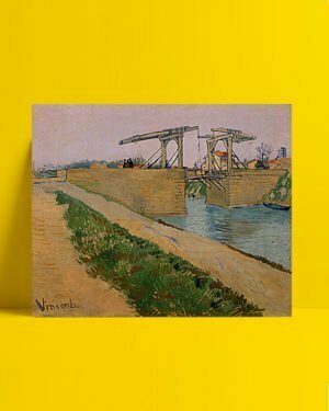 Vincent Van Gogh Langlois Bridge at Arles afis
