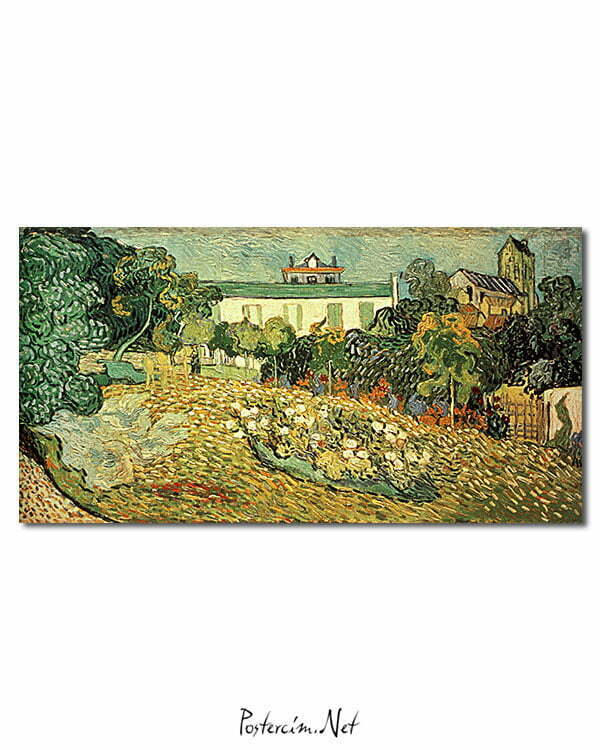 Vincent Van Gogh Le Jardin de Daubigny poster