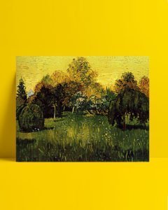 Vincent Van Gogh Le Jardin du Poète afis