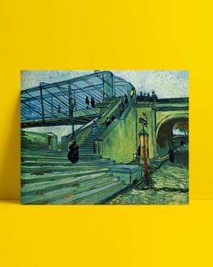 Vincent Van Gogh Le Pont métallique de Trinquetaille afis