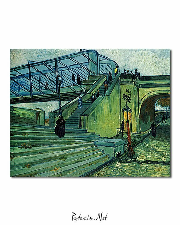 Vincent Van Gogh Le Pont métallique de Trinquetaille poster