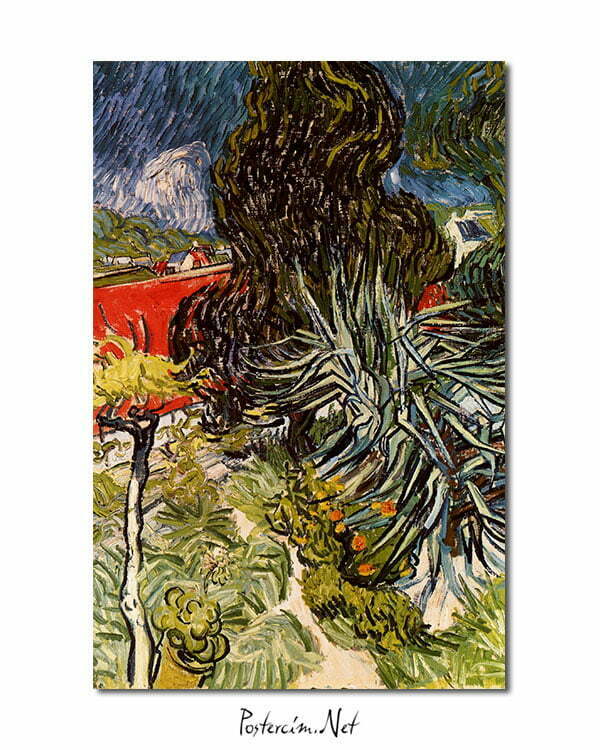 Vincent Van Gogh Le jardin du docteur Gachet à Auvers-sur-Oise poster