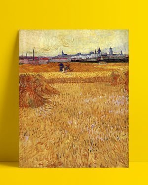 Vincent Van Gogh Les Moissonneurs Afis