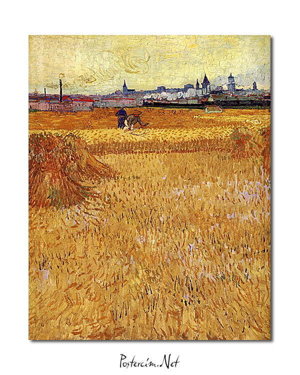 Vincent Van Gogh Les Moissonneurs Poster