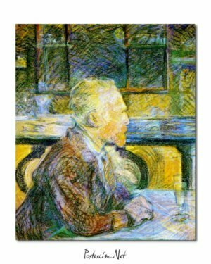 Vincent Van Gogh Lucien Pissaro Vincent en conversation Poster