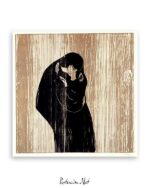 Kiss IV Edvard Munch 1902 poster satın al