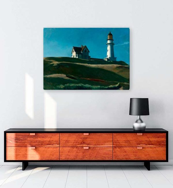 Lighthouse Hill kanvas tablo satın al