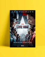 Captain America Civil War afiş satın al