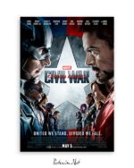 Captain America Civil War poster satın al
