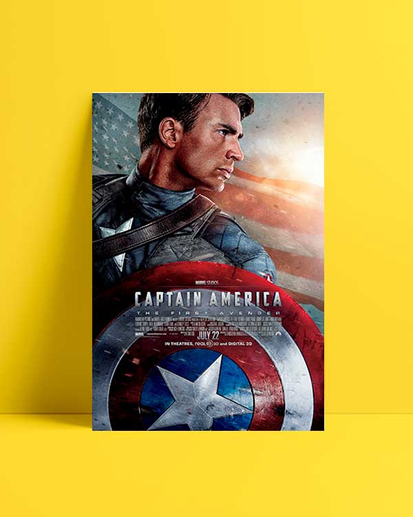 Captain America afiş satın al