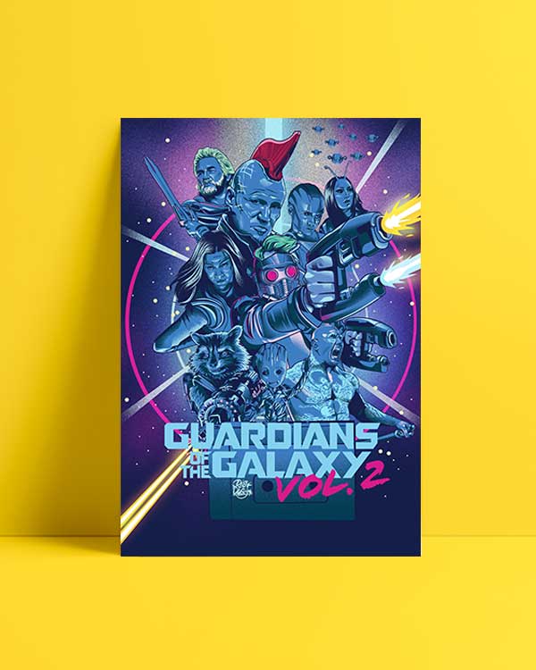 Guardians of the Galaxy 2 afiş satın al